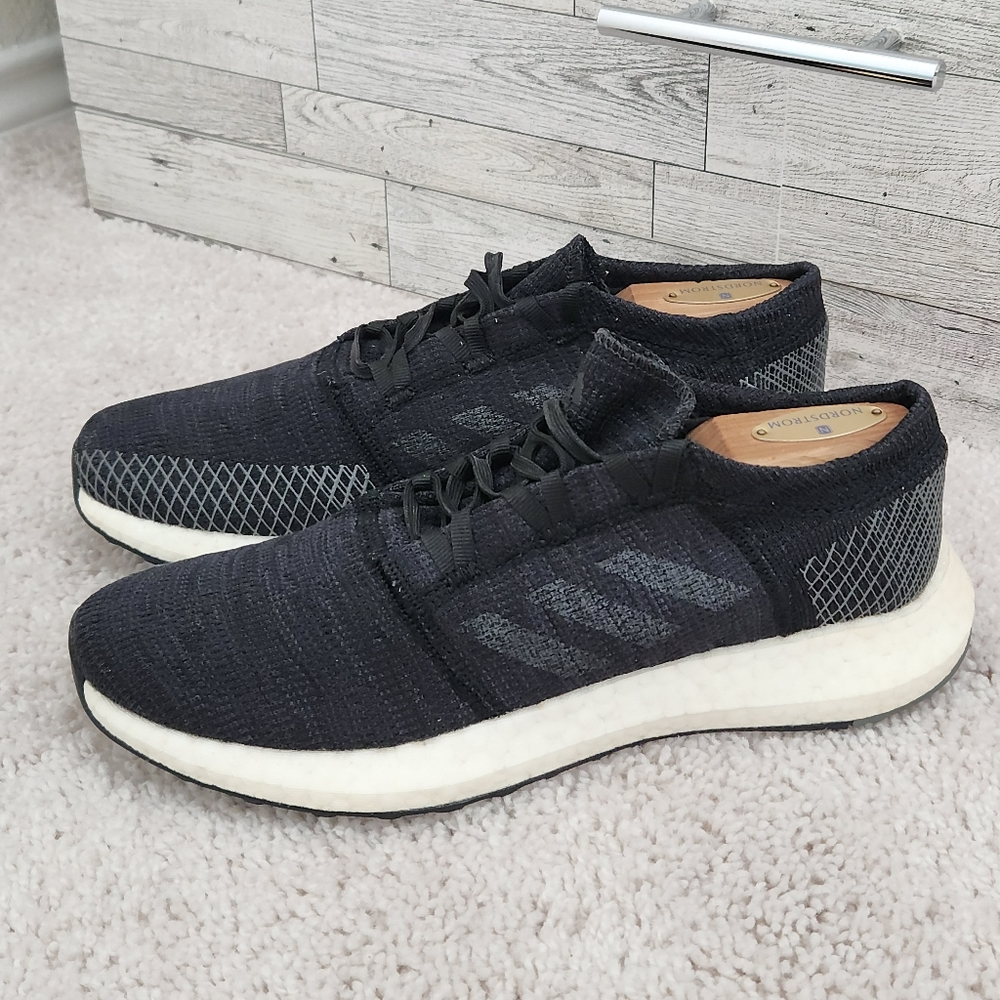adidas Pure Boost GoCore Black Grey Five Sneakers